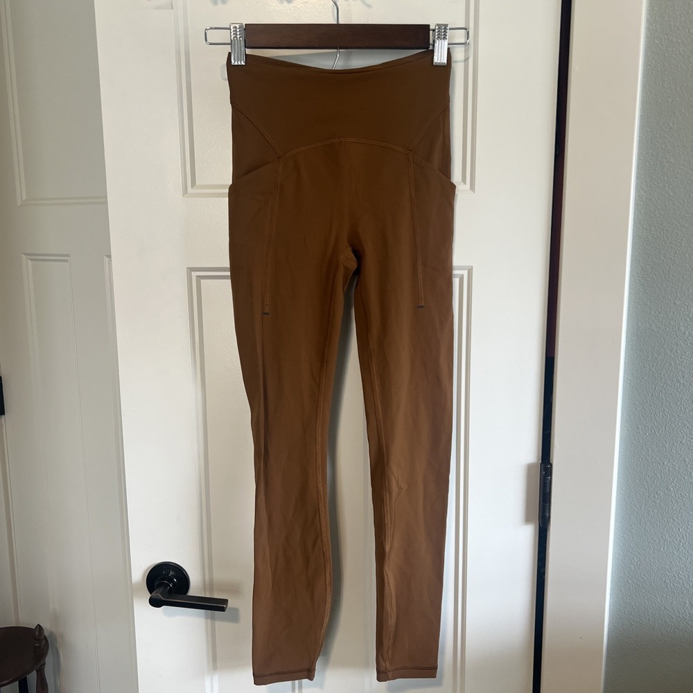 Lululemon Instill HR High-Rise Tight 25" Copper Brown‎ Size 2